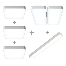 조명에반하다 삼성칩 시스템조명세트 30평A (SP)SET30A 화이트 천장등/실링라이트