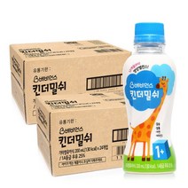 베비언스 킨더밀쉬 우유 2단계 24개월부터 200ml, 96개