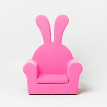 허니듀래빗 오리지널 싱글 유아쇼파, 래빗 핑크