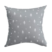 노르웨이 숲 그레이 쿠션/방석 커버
