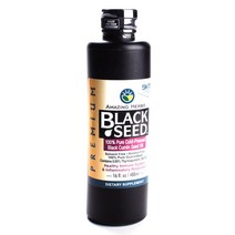 어메이징허브 퓨어 냉압착 블랙 커민 씨드 오일, 480ml, 1개