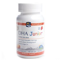 노르딕내츄럴스 DHA 어린이용 250mg 딸기 맛 소프트젤, 180개입, 1개, 180정