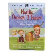 노르딕내츄럴스 노르딕 오메가 3 300mg 야미 투티 프루티, 36개입, 1개