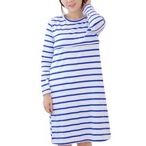 마더라이크 면 단가라 수유원피스