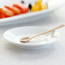 에라토 강화 화이트 커피잔받침 3호 2P, 1개