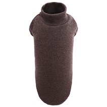 퍼피엔젤 반려견 에브리데이 폴라티셔츠, 브라운