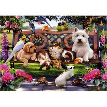 퍼즐라이프 귀여운 동물 친구들 150조각, 21x28.5cm