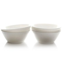 엘룸 엘화이트 본차이나 젠면기 5P, 화이트, 5개
