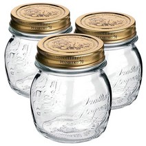 보르미올리 콰트로 밀폐유리병, 250ml, 3개