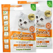 올가밀 캣35 고양이 사료 씨푸드&연어, 닭, 1kg, 1개