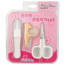 맘스베이비 유아용 손톱깍기 3종세트, 1개
