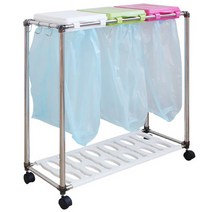 지마트 재활용 분리수거함, 혼합색상, 1개