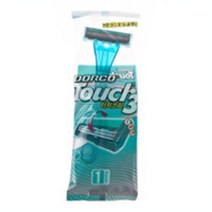 도루코 터치3 일회용면도기 3중날, 5개, 1개입