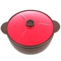 인콕 실리콘 냄비 대, 18 x 7.5 cm, 핑크 블랙