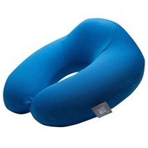 유유존 통풍 커버 목쿠션, 블루, 1개