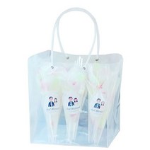 웨딩 플라워샤워, 데코레이션 6개입, 피치