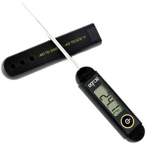 아쿠바 디지털 온도계(cs-102) 블랙, 1개