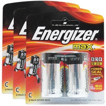 에너자이저 맥스 CM 알카라인 건전지 2p, 2개입, 3개