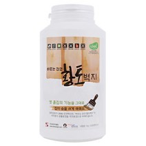 이오세라믹황토 바르는 천연 황토 벽지 1kg, 민트색