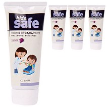 키즈세이프 포도향 유아 치약, 90g, 4개