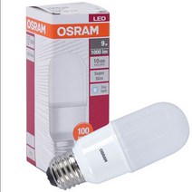오스람 LED 스틱 삼파장 대체 램프 9W, 주광색, 1개