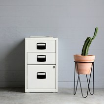 마켓비 KLUM 서랍장 3단 400670, 화이트