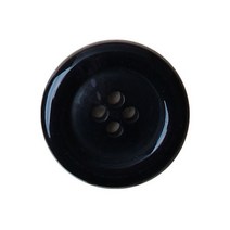 동화상가몰 야크코트 단추 I-2 21mm, 블랙 유광, 10개입