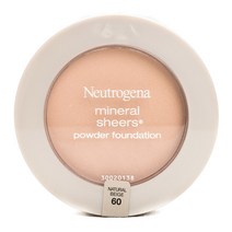 뉴트로지나 미네랄 시어 파우더 파운데이션, Natural Beige, 1개
