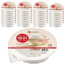 햇반 백미밥, 190g, 36개