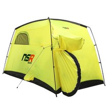 NSR 자전거캠핑텐트 MTB, YELLOW, 1인