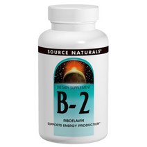 소스내츄럴스 B-2 100mg 타블렛 글루텐 프리 무설탕, 250개입, 1개