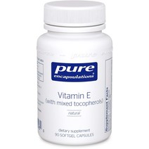 Pure Encapsulations 비타민 E 캡슐, 90개입, 1개