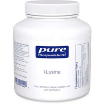 Pure Encapsulations L-리신 캡슐, 270개입, 1개