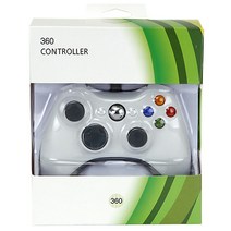 프라임원 엑스박스 360 PC용 호환 게임패드, 360 Controller (White), 1개