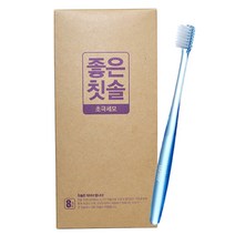 바른생활 좋은칫솔 초극세모, 8개입, 1개