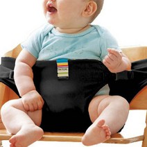 엠케이 휴대용 아이 좌석 안전 벨트, 블랙