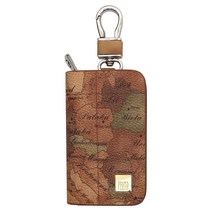 프리마클라쎄 클래식모던 가죽 키홀더, 카키