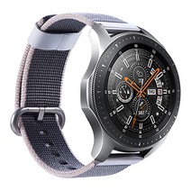 랩씨 갤럭시 프론티어/기어S3/워치3 22mm 스트랩 나토 밴드 (45/46mm 호환 가능), 그레이