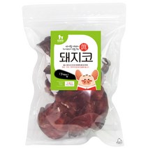 웁스 강아지 수제 간식 13p, 돼지코, 400g, 1개