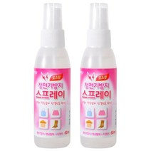 갓샵 옷 정전기 방지 스프레이 로즈향 본품, 60ml, 2개입