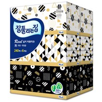 잘풀리는집 리얼 실키 천연펄프 미용티슈, 6개, 240매