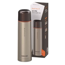 휴대간편한 키친아트 골드메탈 보온보냉병 350/500, 혼합색상