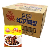 오뚜기 3분 쇠고기 짜장, 200g, 24개