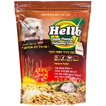 헬로 고슴도치 사료, 900g, 1개