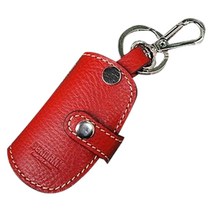 헤르만 그렌져 IG i30 HX30 스마트키 가죽케이스 키홀더, 로즈 레드, 현대 4버튼타입