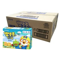 빙그레 뽀로로와 친구들 크래커 플레인, 65g, 20개입