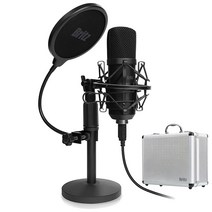 브리츠 방송용 USB 콘덴서 마이크   팝필터   휴대용 케이스, BE-STM700