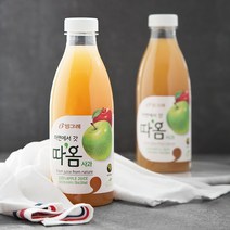 따옴 냉장 사과주스, 730ml, 2개