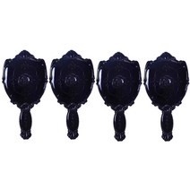 ABM 장미손거울 중, 블랙, 4개입