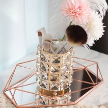 빌리네집 골드 와이어 미러 트레이, 로즈골드